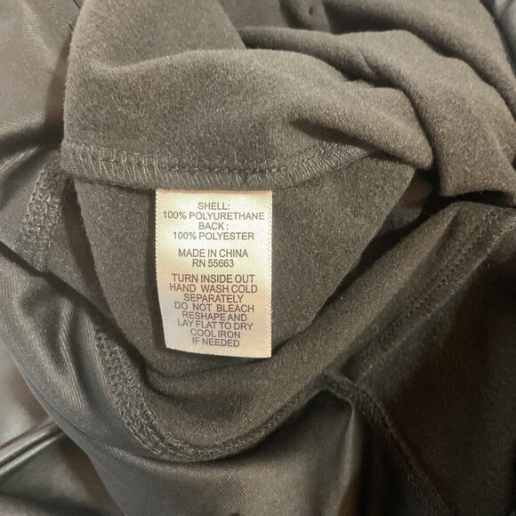 Joie Tummy‎ Control Faux Leather Pants Black XL - Picture 7 of 9